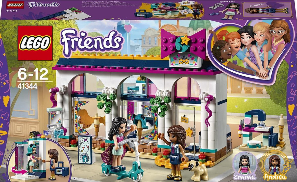 LEGO Friends Andrea's Accessoirewinkel - 41344 | bol.com