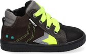 BunniesJR 221663-488 Jongens Hoge Sneakers - Groen - Suède - Veters