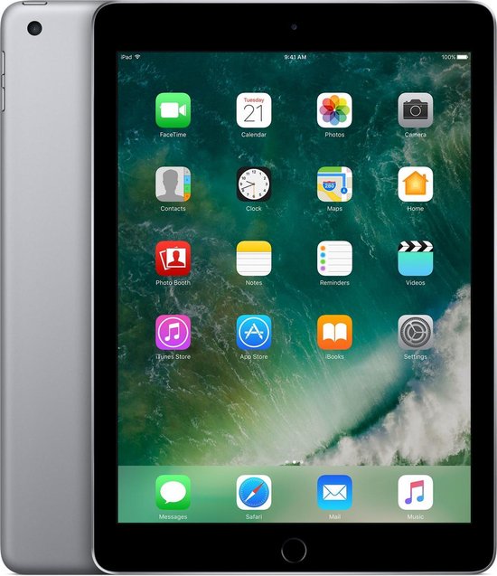 Apple iPad (2017) - 9.7 inch - WiFi - 128GB - Spacegrijs