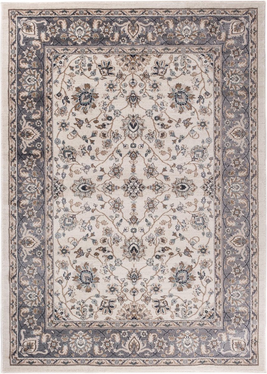 Tapiso Lotus Tapis Salon Chambre Beige Design Ambiance de vie