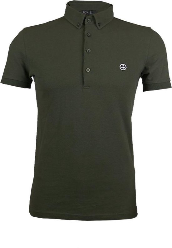 Rox - Polo Homme Rock - Vert - Coupe Slim - Taille XXL