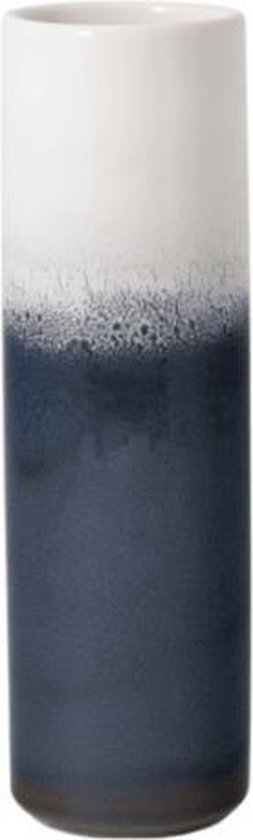 VILLEROY & BOCH - Lave Home - Vaas cilinder bleu groot 25cm