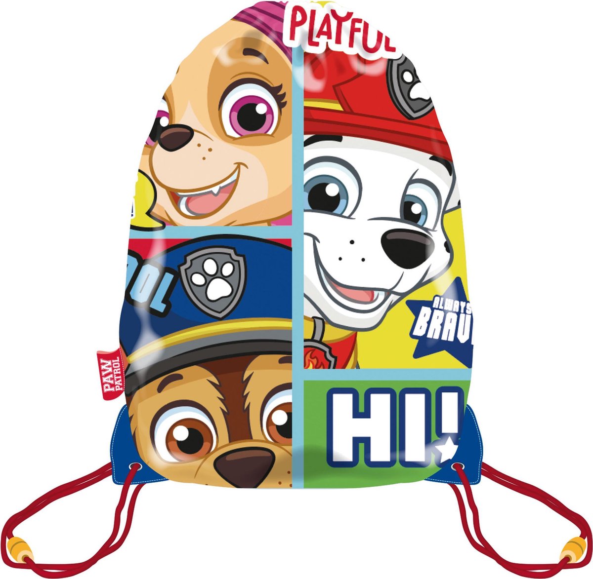 Nickelodeon Gymtas Paw Patrol Junior 44 X 33 Cm Polyester