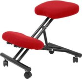 Ergonomische kruk Mahora Piqueras y Crespo BALI350 Rood