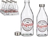 Fles Original Glas Staal 1000 ml