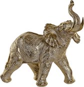 Decoratieve figuren DKD Home Decor Hars Olifant (39.6 x 19.3 x 38 cm)