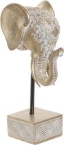 Decoratieve figuren DKD Home Decor Hars Olifant (11.3 x 11 x 24 cm)