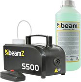 Rookmachine - BeamZ S500 rookmachine 500W met ruim 1L rookvloeistof