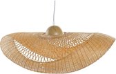 Plafondlamp DKD Home Decor Bamboe Zonneklep (70 x 40 x 22 cm)