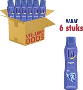 FA Deo Spray - Aqua - Voordeelverpakking 6 x 150 ml