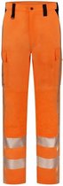 Santino Vick Hi-vis werkbroek (280gr/m2) - Fluor oranje | Grijs - 54