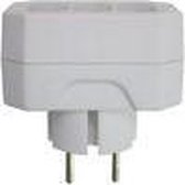Een Europlug adapter 3 TOMAS SCHUKO 10A (VOOR) WHITE 7HSEVENON ELEC