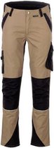 Planam werkbroek Norit (6400) - Beige | Zwart - 42