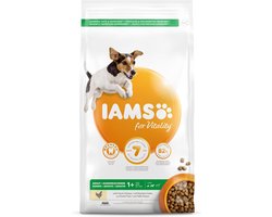 3x Iams Dog Adult Small - Medium Kip 3 kg