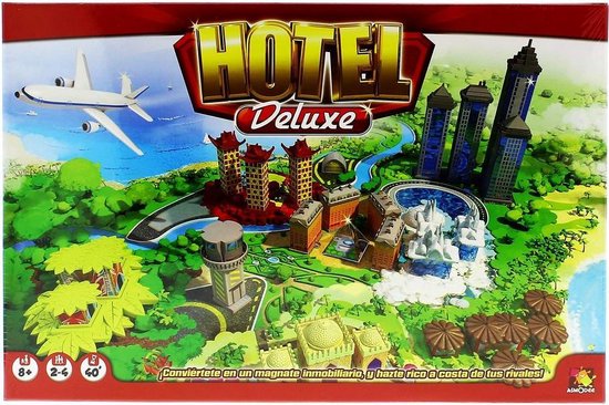 Thumbnail van een extra afbeelding van het spel Bordspel Hotel Deluxe Asmodee