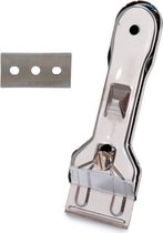 Schraper Grijs Metaal (13,5 x 4,5 x 1 cm)