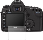 dipos I 2x Pantserfolie mat compatibel met Canon Eos 5D Mark II Beschermfolie 9H screen-protector