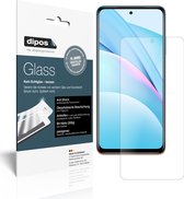dipos I 2x Pantserfolie mat compatibel met Xiaomi Mi 10T Lite Beschermfolie 9H screen-protector (expres kleiner dan het glas omdat het gebogen is)