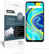 dipos I 2x Pantserfolie mat compatibel met Umidigi A7 Pro Beschermfolie 9H screen-protector (expres kleiner dan het glas omdat het gebogen is)