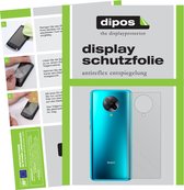 dipos I 6x Beschermfolie mat compatibel met Xiaomi Redmi K30 Pro Zoom Achterkant Folie screen-protector (expres kleiner dan het glas omdat het gebogen is)