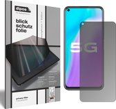 dipos I Privacy-Beschermfolie mat compatibel met Vivo Y51s Privacy-Folie screen-protector Privacy-Filter (expres kleiner dan het glas omdat het gebogen is)