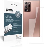 dipos I 2x Pantserfolie helder compatibel met Samsung Galaxy Note 20 5G Achterkant Beschermfolie 9H screen-protector (expres kleiner dan het glas omdat het gebogen is)