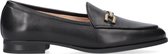 Unisa Daimiel Loafers - Instappers - Dames - Zwart - Maat 38