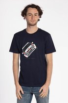 Brooklyn Donkerblauwe 'Piston Club-Lancia Delta' T-shirt | Auto | Oldtimer | Rally | Grappig | Cadeau - Maat XXL