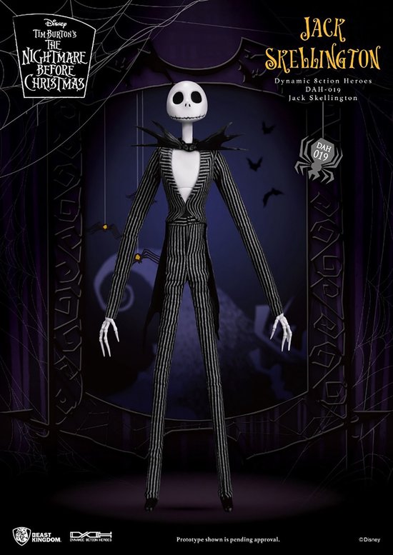 The Nightmare Before Christmas: Jack Skellington 1:9 Scale Action