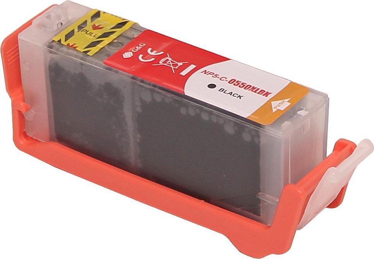 Image of ABC huismerk inkt cartridge geschikt voor Canon 550XL PGI-550XL PGBK foto zwart voor Pixma IP-7220 IP-7240 IP-7250 IP-8750 IX6850 5450 5550 5650 5655 6350 6350S 6400 6420 6450 6650 7150 7550 MX725 MX925