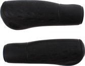 handvatten 120 mm rubber zwart per paar