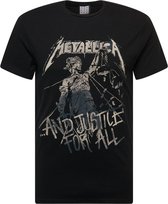 Chemise amplifiée Metallica justice pour tous Zwart-M