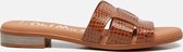 OH MY SANDALS Slippers cognac - Maat 38