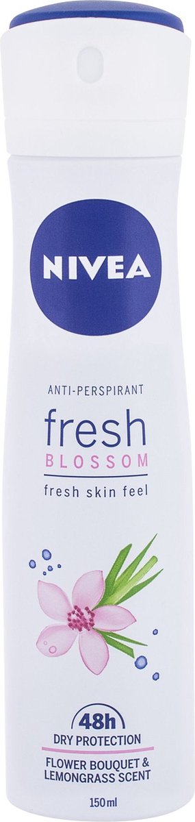 Goedkoopste Nivea - Fresh Blossom Antiperspirant - Antiperspirant For Women