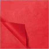 rol zijdevloeipapier 50 X 70 cm rood