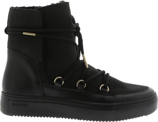 Blackstone Uki - Nero - Sneaker (high) - Vrouw - Black - Maat: 40