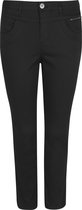 Promiss - Female - Slim broek met rits  - Zwart