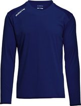 Masita | Sportshirt Heren & Dames - Lange Mouw - Avanti - QuickDry Technologie - NAVY BLUE - S
