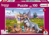legpuzzel Het Land van Elven en Draken karton 100 stukjes