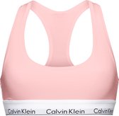 Calvin Klein dames Modern Cotton bralette top - ongevoerd - licht roze - Maat: M