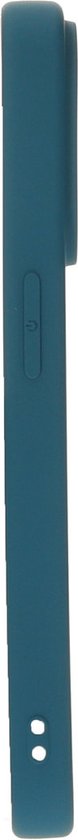 Mobiparts Coque en Siliconen Apple iPhone 14 Pro Blueberry Blauw Case