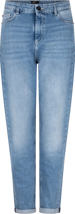 Meisjes jeans broek - mom fit - Light Denim