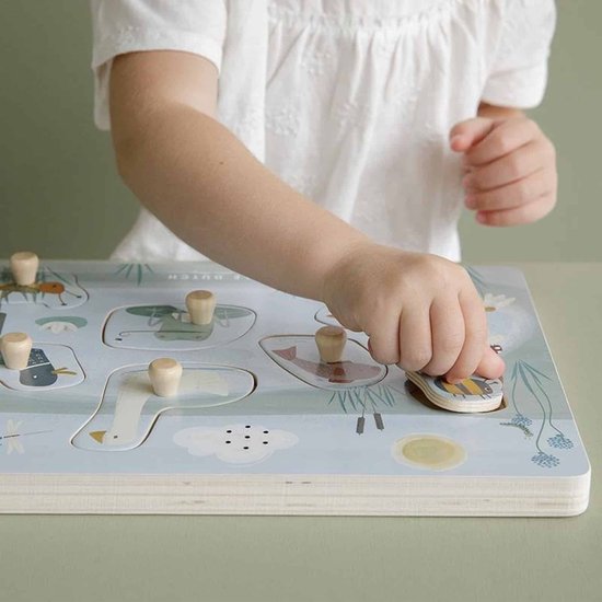 Little Dutch Geluidenpuzzel - Vormenpuzzel - Little Goose van Little Dutch — afbeelding 5