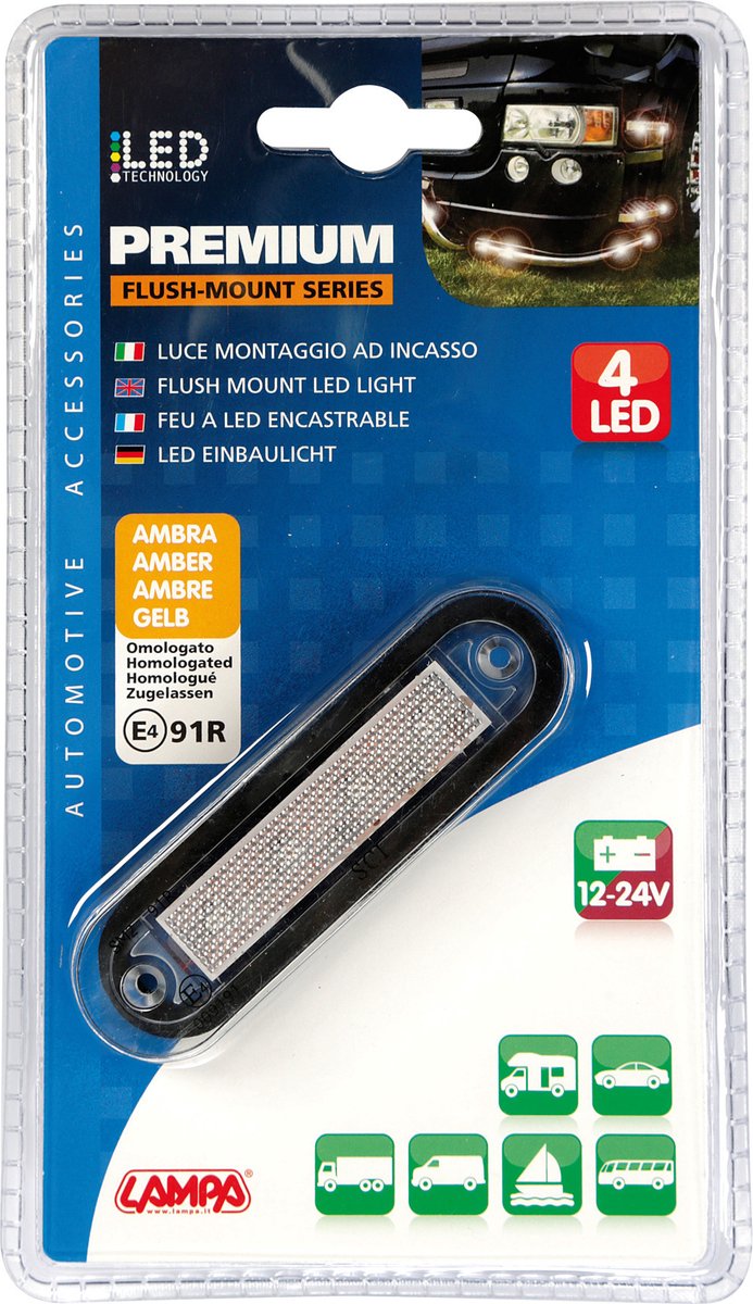 LED Premium 12/24 Volt - Oranje