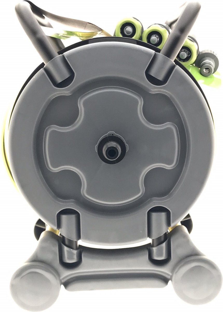 Tuinslang haspel set 2 in 1 met 15 meter slang - met wandbeugel - Tuinbewatering / planten water geven – foto 2
