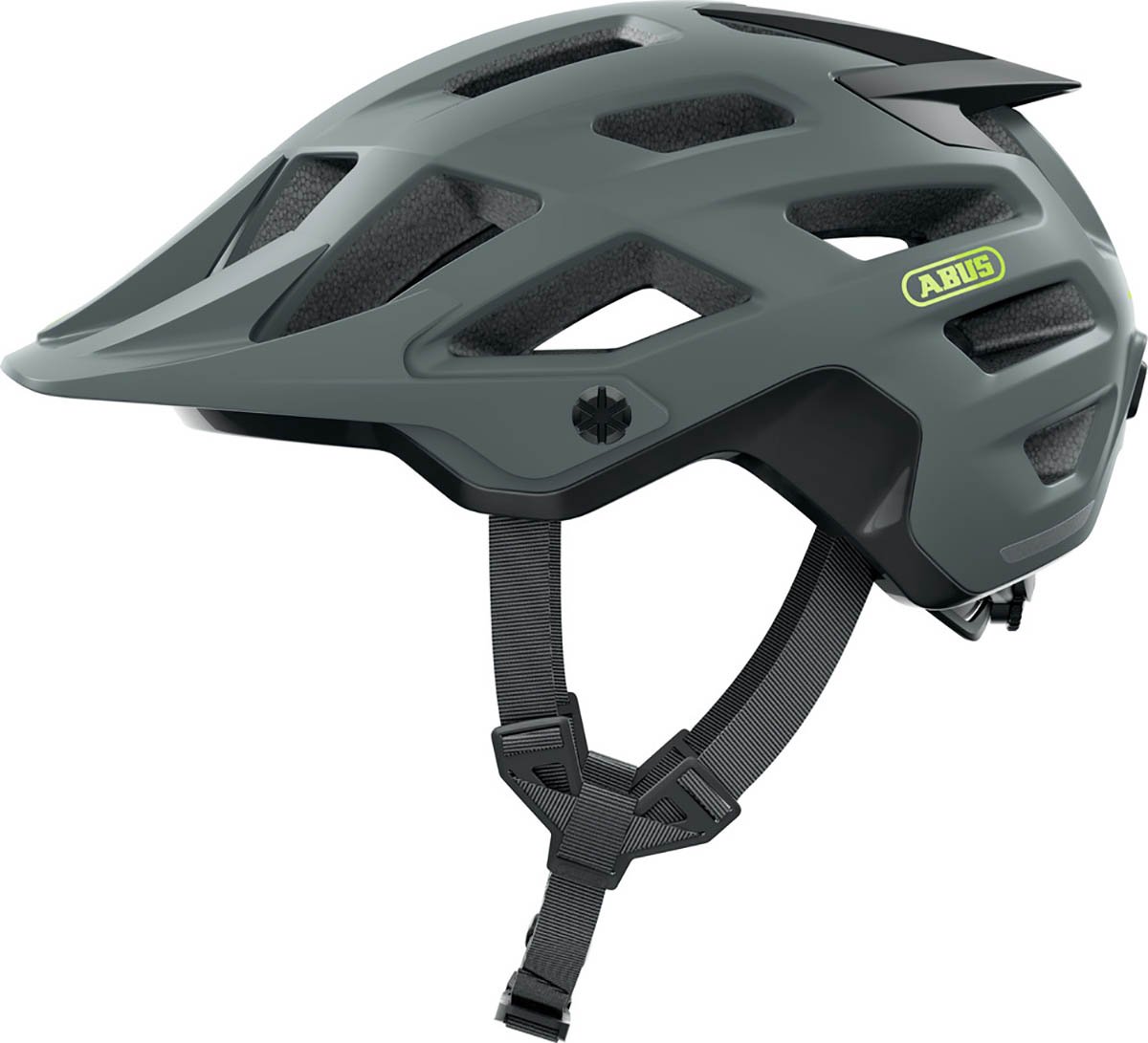 Fietshelm ABUS MOVENTOR 2.0 concrete grey L - 57-61 cm - grijs - Geschikt voor gebruik op mountainbikes - 330 g