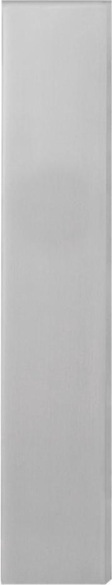 GPF Langschild rechthoekig 218x40x8.5mm zonder krukgat PC85