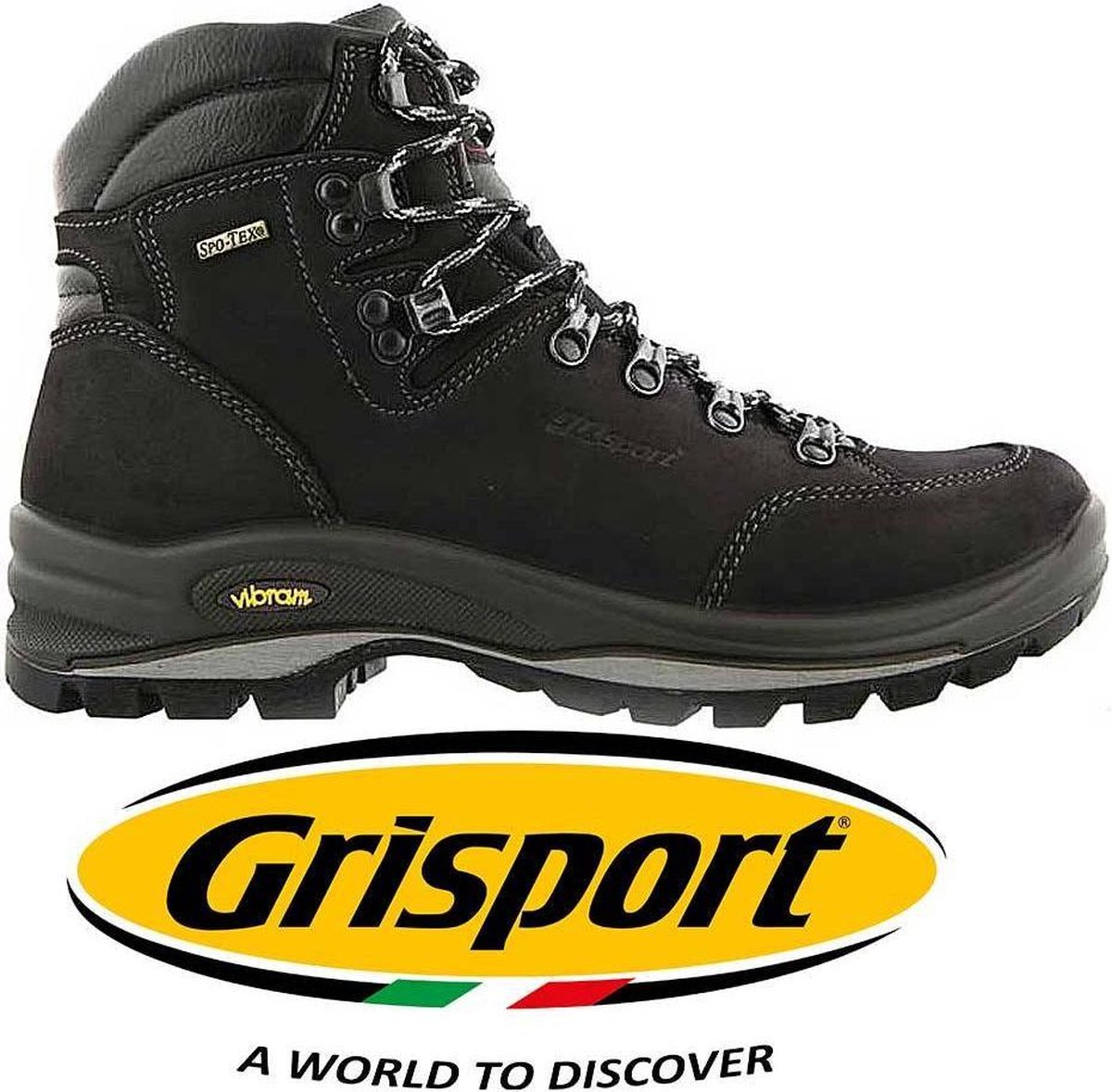 Grisport Anden Wandelschoenen Unisex - Black - Maat 38 | bol