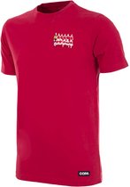 COPA - Denemarken 1992 European Champions embroidery T-Shirt - XL - Rood