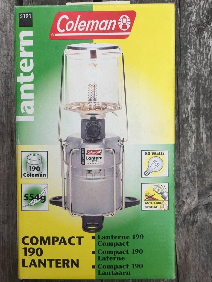 Coleman Compact 190 lantaarn | bol.com
